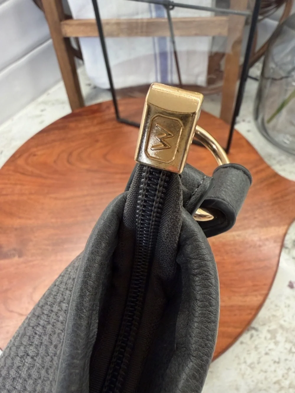 Wrangler Charcoal Hobo Bag